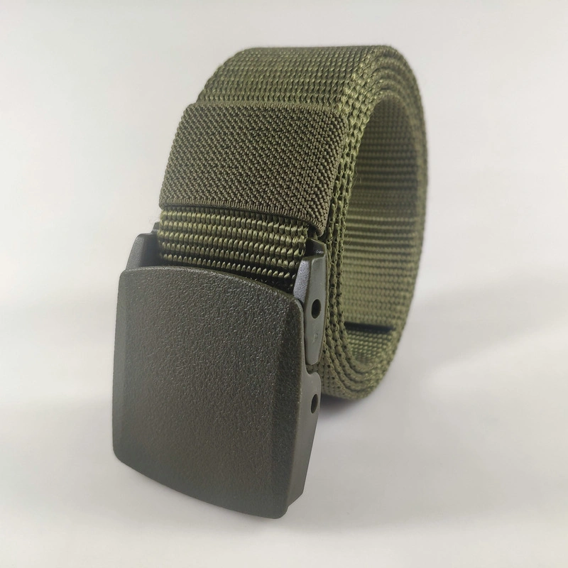 Strong and Durable Men′ S Multifunctional Army Style Tactics Belt Imitation Nylon Military Style Tactical Waist Belt