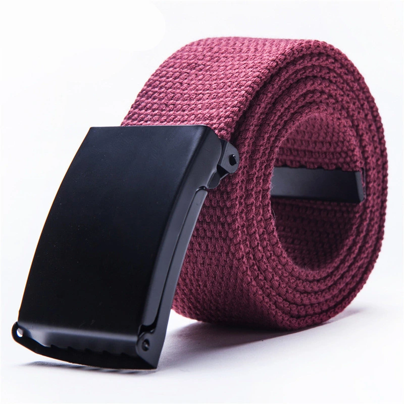 Wholesale Factory Price Unisex Breathable Fabric Webbing Belt