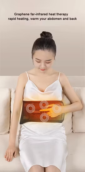 Temperatura ajustável Carregamento portátil Aquecimento Massageador Cinto de útero quente 20% de desconto