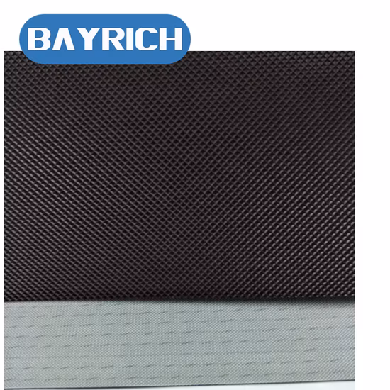 Correia transportadora de PVC com padrão diamante de 1,8 mm Correia para esteira