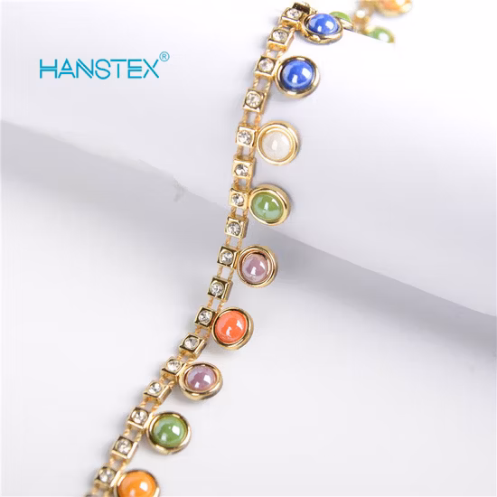 Corrente de cintura de strass com furo de design ODM/OEM Hans