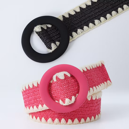 Versão coreana do cinto feminino elástico largo feminino com decoração de casaco saia larga elástico na cintura selo local atacado